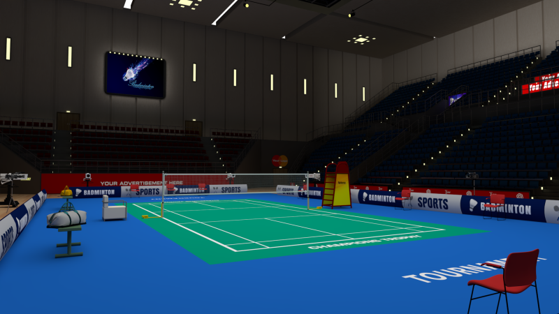 Foto Header Fasilitas Lapangan badminton